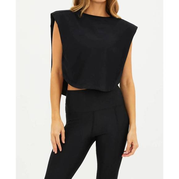 NEW BEACH RIOT dunes tee in black - Picture 1 of 1